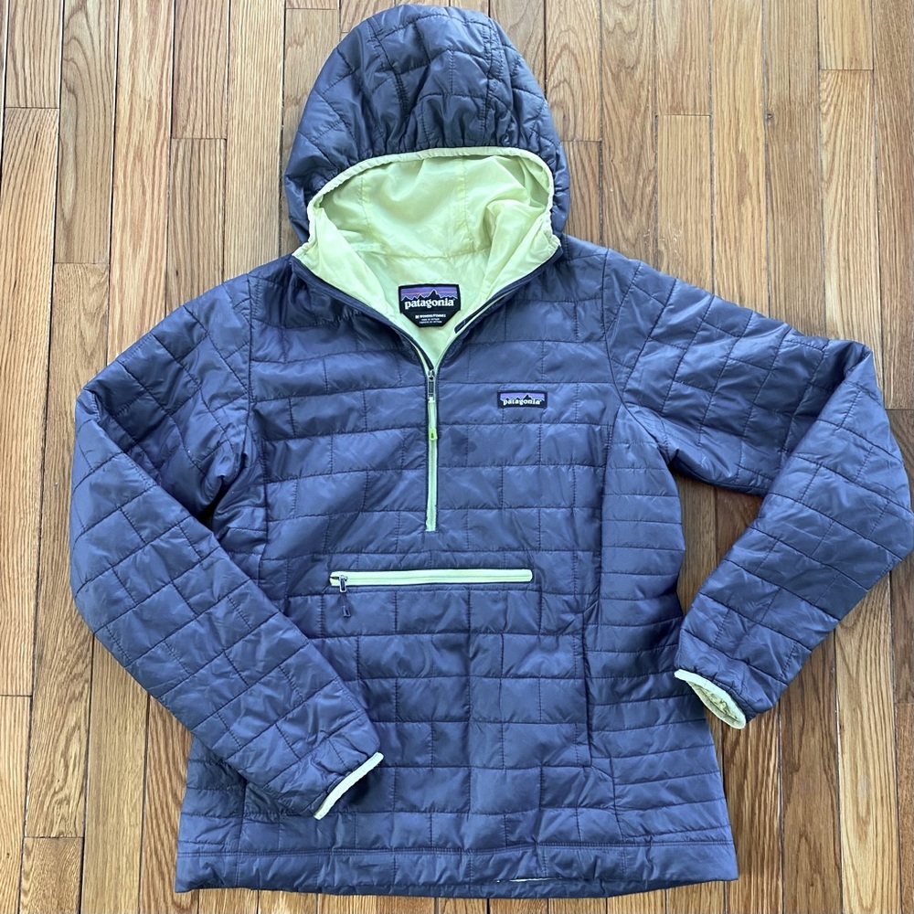 Patagonia Nano Puff Bivy Pullover hoody jacket (size M)